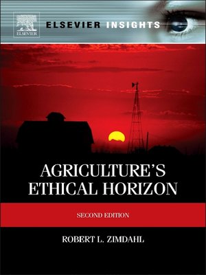 cover image of Agriculture's Ethical Horizon
